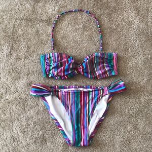 Victoria Secret strapless bikini set